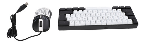 Teclado Y Ratón Led Multicolor Con Iluminación Rgb De 61 Tec