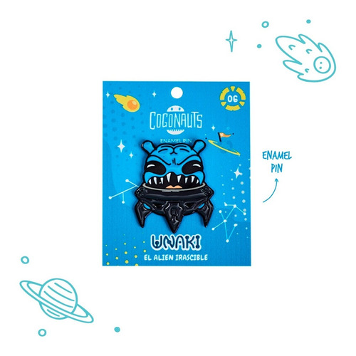 Imagen 2 de 6 de Pin Unaki - Cogonauts
