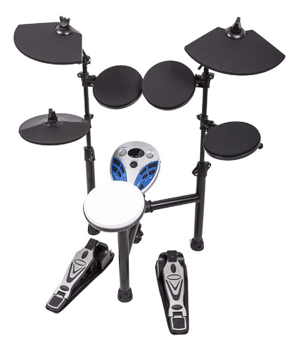 Bateria Electrónica 5 Cuerpos 7 Pads Thunder Thd120 Cuo