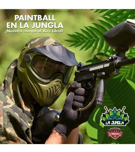 Imagen 1 de 4 de Comando Urbano Paintball - Guerra De Pinturas