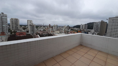 Imagem 1 de 15 de Cobertura Residencial À Venda, Astúrias, Guarujá - Co0332