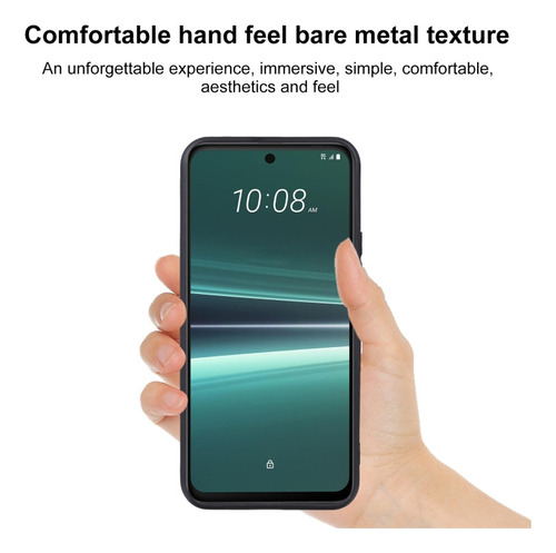 Qw Funda De Tpu Negra Para Htc U23 Pro