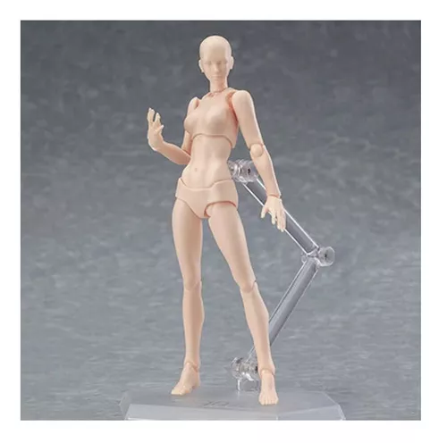 14cm esboço desenhar masculino feminino corpo móvel kun corpo chan