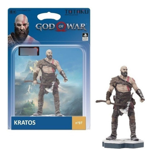 Boneco Action Figure Kratos God Of War C/caixa