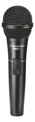 Audio-technica Pro 41 - Micrófono De Mano Dinámico Cardio.