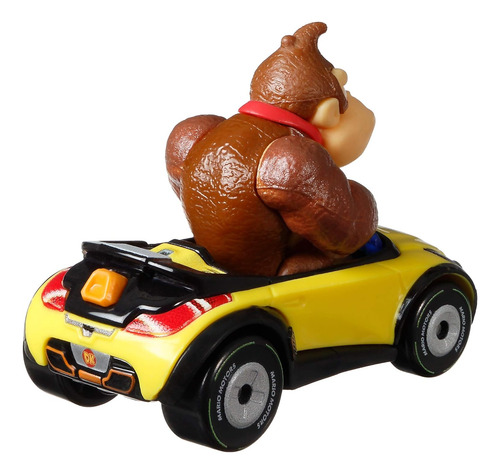 Pacote Com 4 Veículos Hot Wheels Mario Kart, Conjunto De 4 M