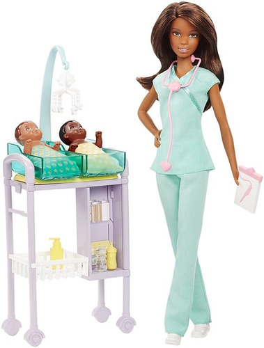Barbie Careers Pediatra Morocha Dhb63-dvg12 Tienda Oficial 