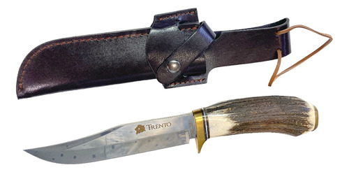 Cuchillo Trento Pro Hunter Asta Hueso 31914 Hoja 16cm Spain