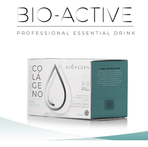 Giovegen Bio-active - Colágeno Hidrolizado Anti-age