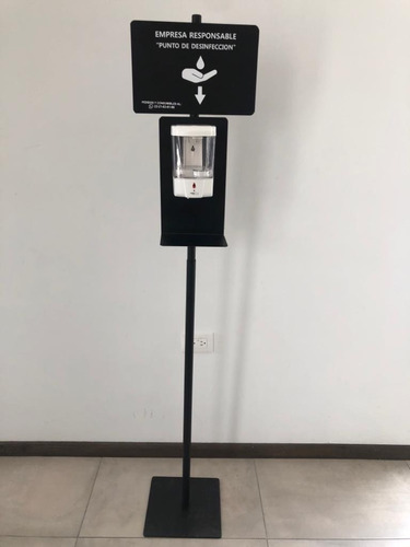 Dispensador Automático Para Gel Antibacterial Con Pedestal