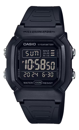 Reloj digital con negativo Casio W-800H-1bvdf para hombre