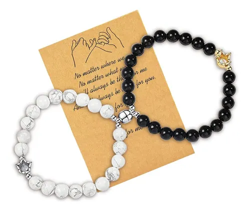 comprar Pulseras A Juego Para Parejas, Pulseras De Relación, De Con