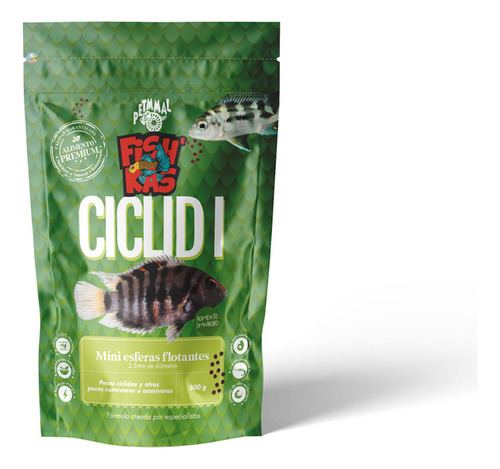 Alimento Balanceado Para Peces Ciclid-plus I Petmmal 500g