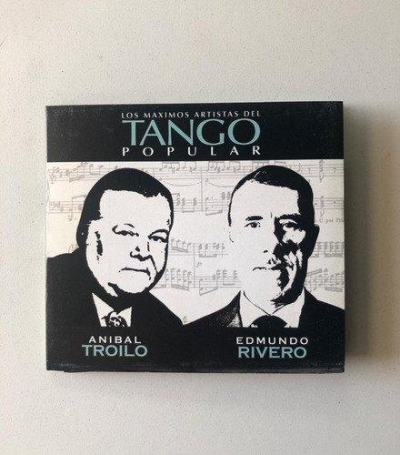 Anibal Troilo, Edmundo Rivero - Tango Popular. Cd Nuevo.