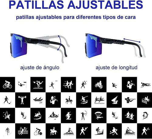 Lentes Ciclismo Polarizados Gafas Sol Deportivas Polarizadas