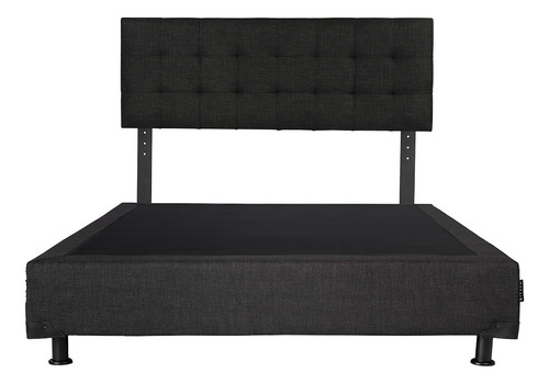 Cabecera + Box Queen Size Dicasa Catania Negro