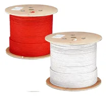 Comprar Dos Bobinas 500m Rojo 500m Negro Cable Eléctrico Calibre 12 Cubierta Rojo\u002FBlanco