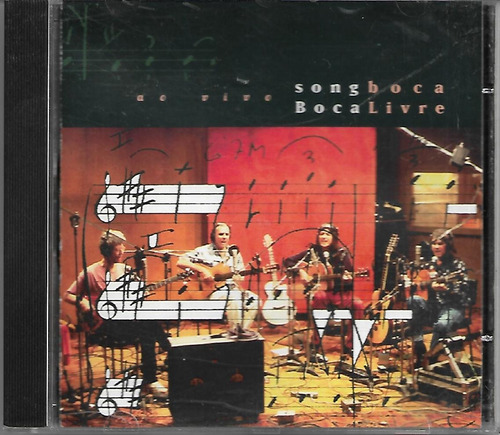 Cd Boca Livre - Songboca - Ao Vivo - 1994