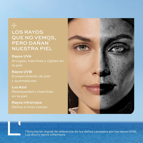 L'bel - Protector Solar Para Rostro En Crema Compacta Claire