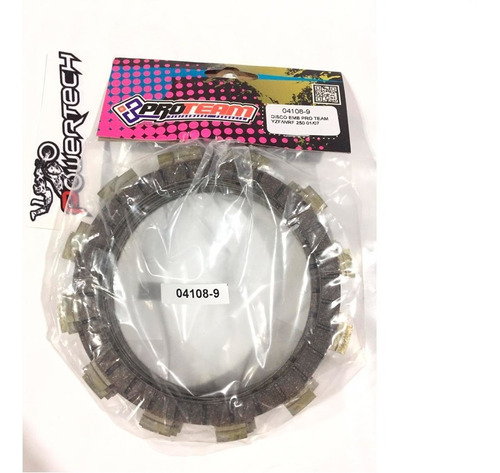 Kit Discos Embrague Proteam Yamaha Yzf 250 01-18 Wrf 250