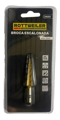 Broca Escalonada De 4mm-12mm Rottweiler