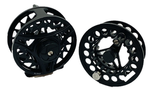 Reel De Pesca Con Mosca Omoto Dx #7/8 Con Spool Extra