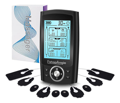 Tens Electroestimulador Muscular Electroterapia 36 Modos