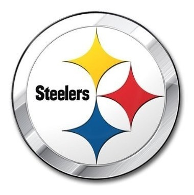 Nfl Pittsburgh Steelers Cortada Con Tintas De Color Automóvi
