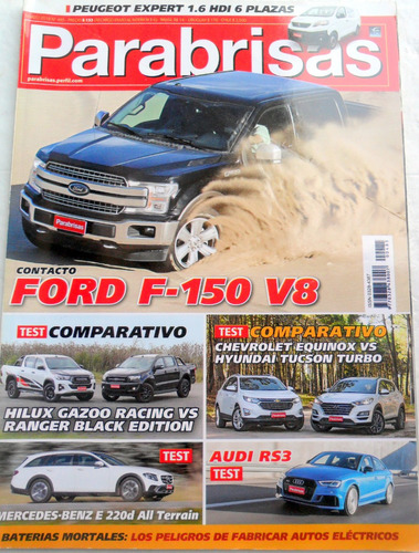 Parabrisas 485 Ford F-150 V8 , Audi Rs3 , Peugeot Expert 1.6