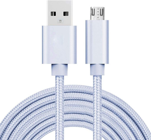 Cable Premium Tipo C A Usb Carga Rápida Metálico 1.2 Metros