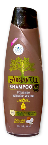 Shampoo Pre-tratamiento 2 En 1 Argan Oil & Coco 500 Ml