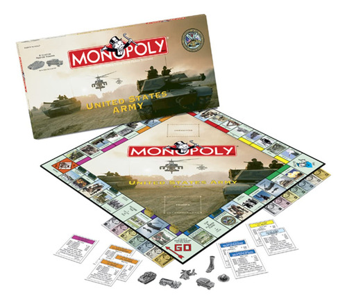 Juego De Mesa Monopoly United States Army Edition