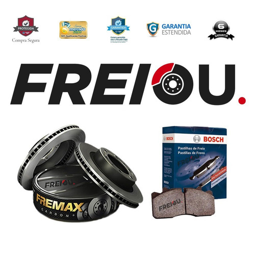 Kit Pastilha E Disco Freio Traseiro Ford Fusion 06/12