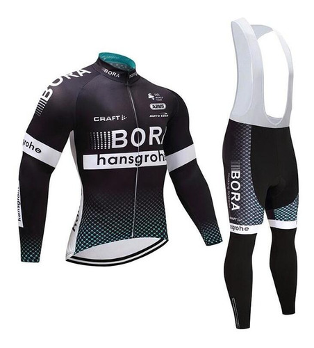 Equipo De Bicicleta De Carretera Maillot Mangas Largas Bora