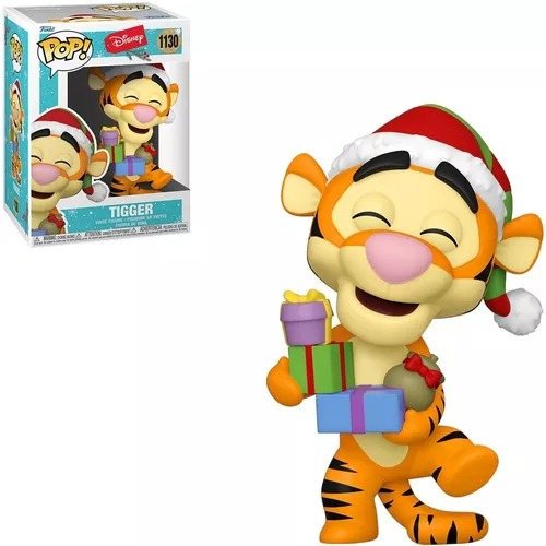 Funko Pop Tigger #1130 Disney Navidad Figura Juguete
