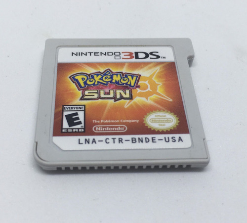 Pokemon Sun 3ds Videojuego Cartucho Nintendo  Oportunidad