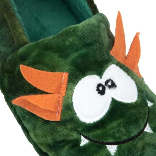 Pantufla Calientita Schatz Kids Truo Para Niño De Moustruo
