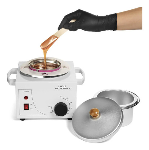 Olla Depilatoria Profesional 500g Metálica