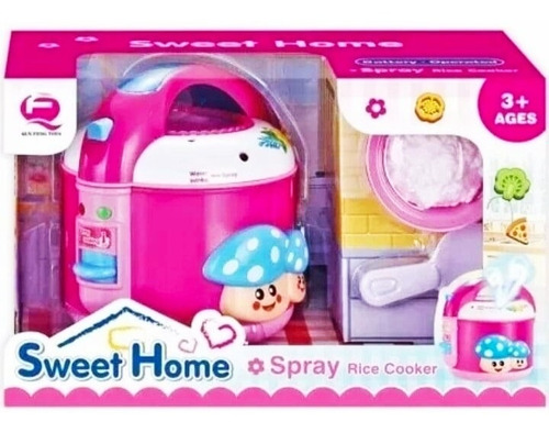 Imagen 2 de 2 de Arrocera Juguetes Sweet Home Spray Rice Cooker Niñas Oferta