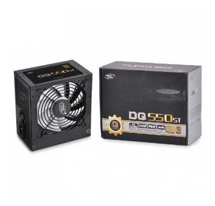 Fuente Deepcool 550w Reales 80 Plus Gold Dq550 St- Tecsys !!