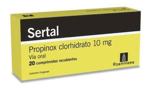 Sertal 20 Comprimidos