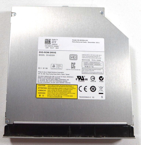 Cd Dvd Burner Writer Player Drive Dell Latitude E5520 E5 Nnk