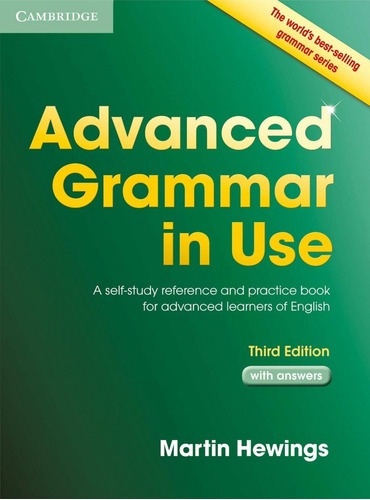 Libro: Adevanced Grammar In Use. Hewings, Martin. Cambridge