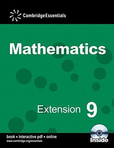 Mathematics Extension 9 St`s W/ Cd - Cambridge Essentials Ke