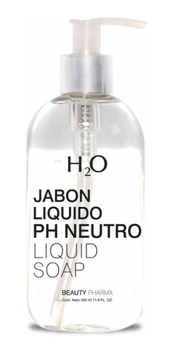 Jabón Líquido H2o Ph Neutro 350 Ml.