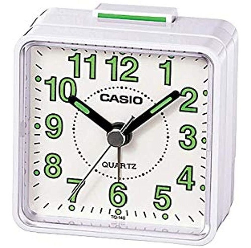 Casio Tq140  7ef  Reloj Despertador Color Blanco Electrónica
