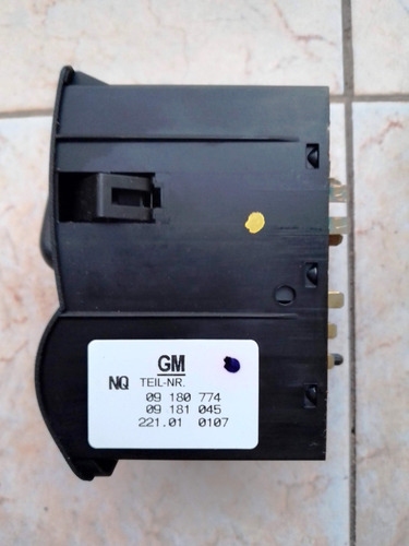 Imagen 2 de 8 de Perilla Control Comando Switch Conmutador Luces Focos Astra