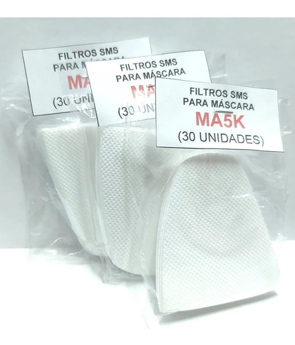 Imagen 1 de 6 de Repuesto Filtros Sms Para Mascara Ma5k
