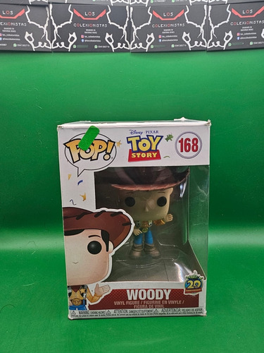 Figura De Colección Woody #168 Funko Pop! 
