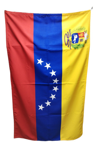 Bandera De Venezuela En Nylon Para Exteriores Medidas 5x3 